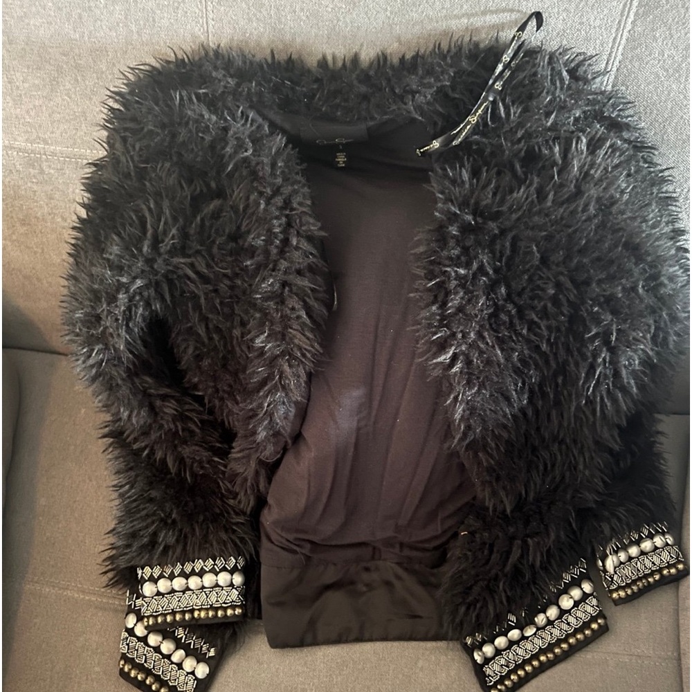 Jessica Simpson Faux fur jacket